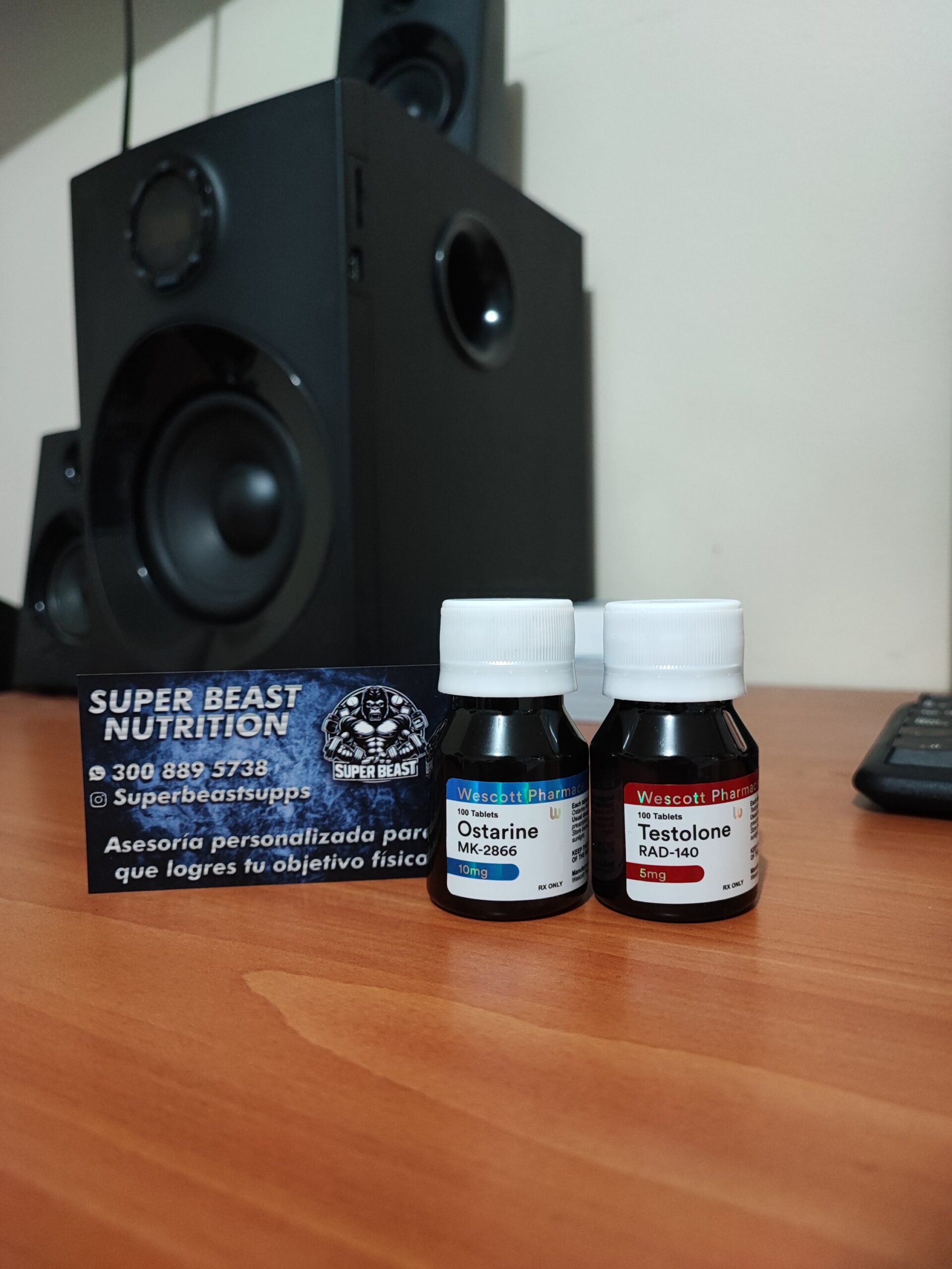 Testolone + Ostarine (Musculo magro)