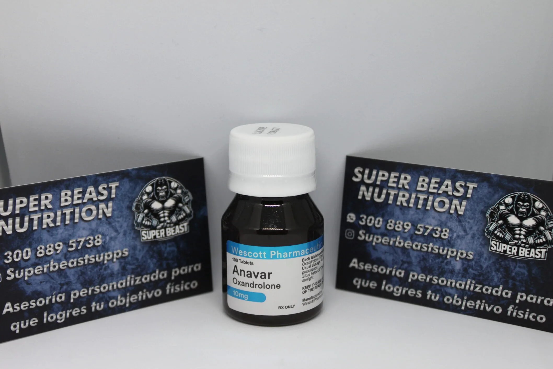 Oxandrolona anavar 10mg/100 tabletas